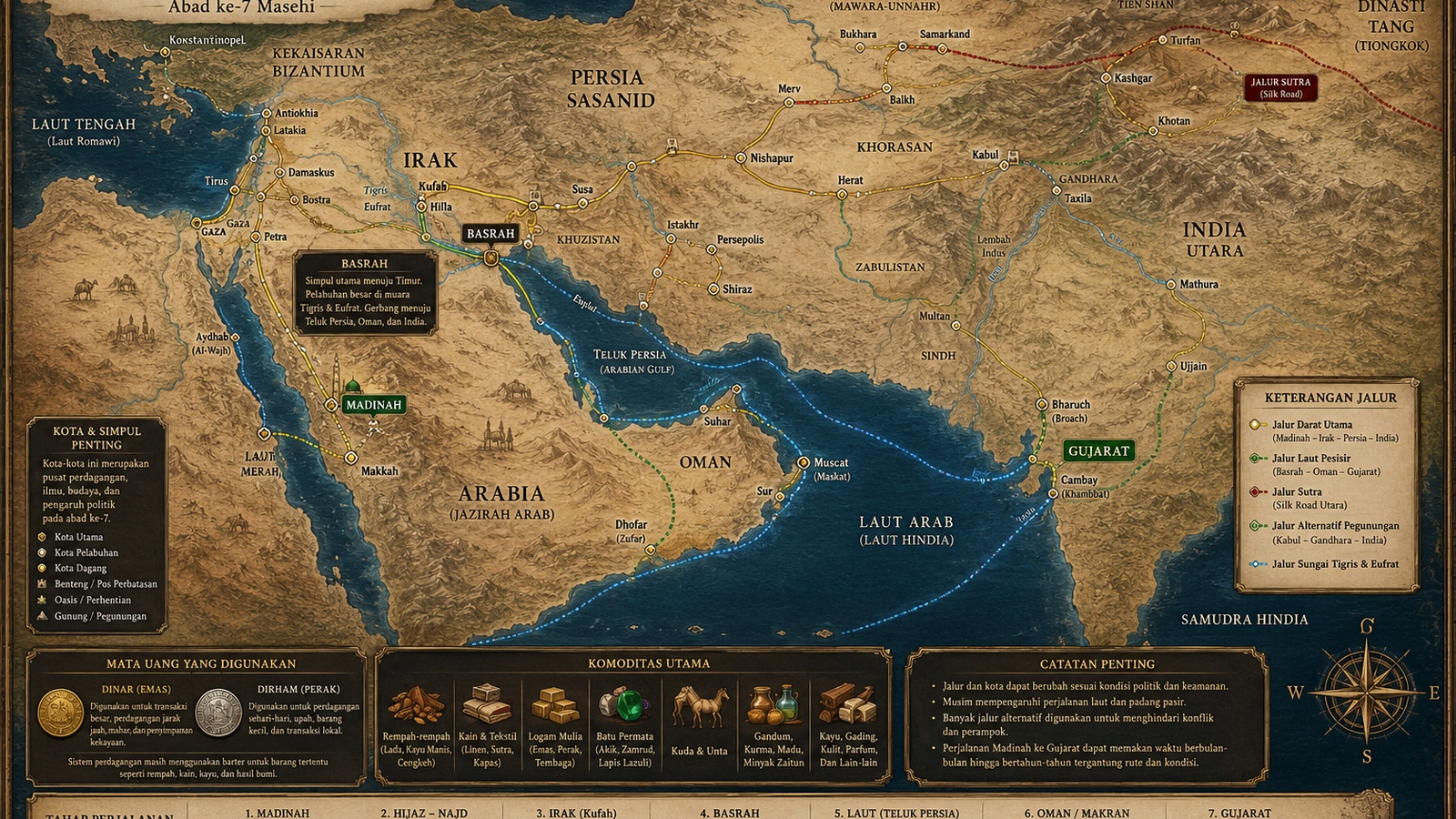 Searches across Madinah